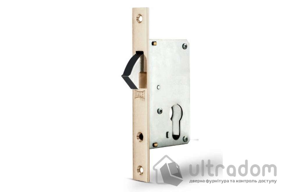 Замок-краб для раздвижной двери KALE 201 В=40мм, никель (201/40-СР)