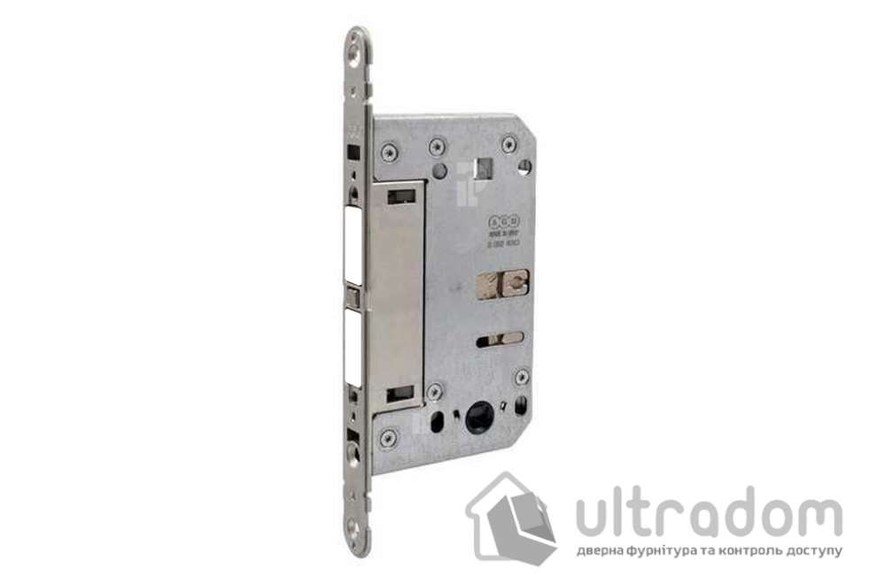 Врезной магнитный замок WC AGB Touch & Close, 18/196 мм, белый (B06502.50.FM)