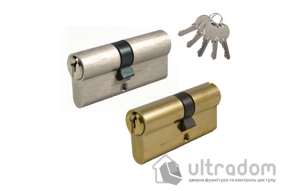 Цилиндр дверной SIBA английский ключ-ключ 90 мм