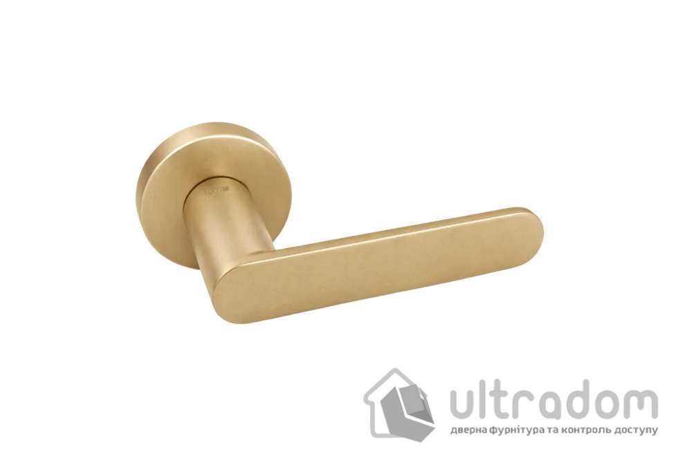 Дверная ручка Forme Round 519A латунь перламутровая