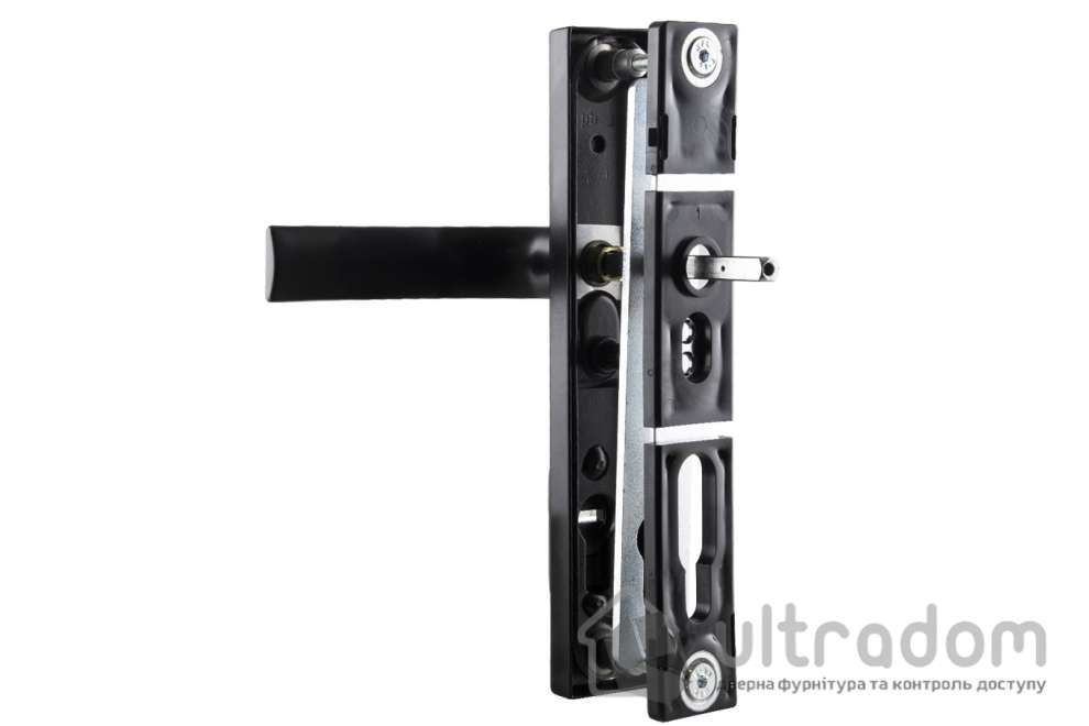 Дверная ручка ROSTEX RN1/RN4 LUMINO RN ручка-ручка 85 мм черная