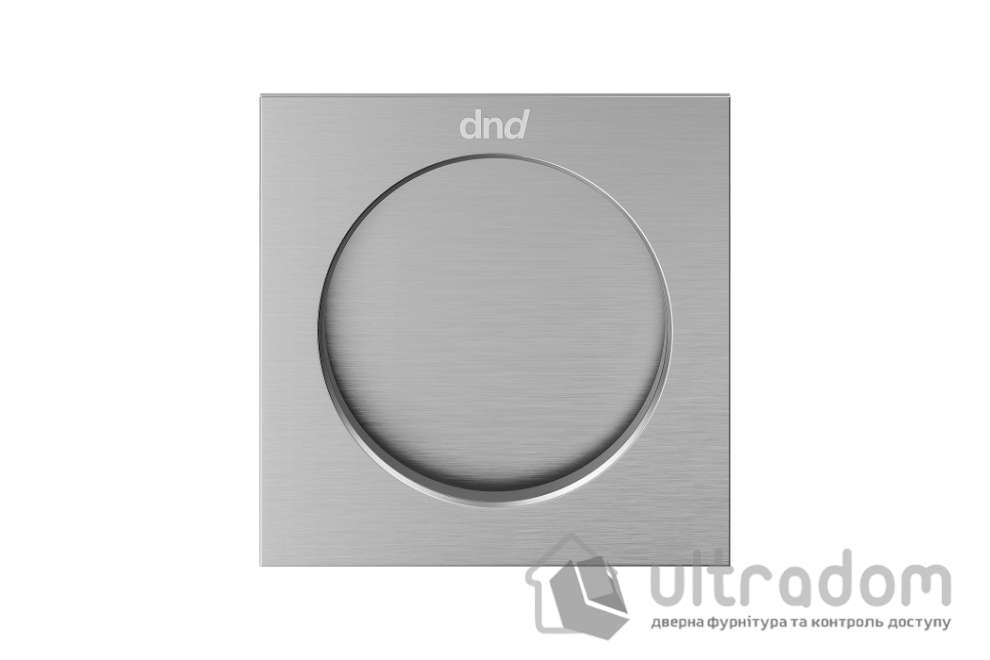 Ручка - ракушка для раздвижных дверей DND by Martinelli Ginko Quadra, матовый хром