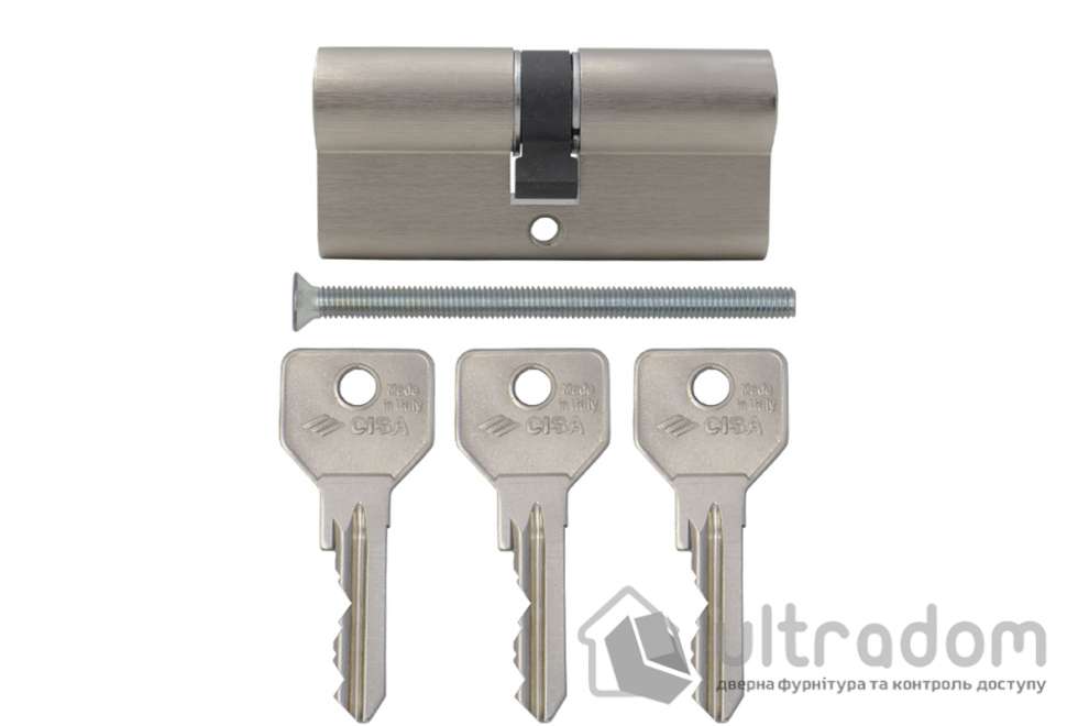 Цилиндр дверной CISA C2000 ключ-ключ, 65 мм
