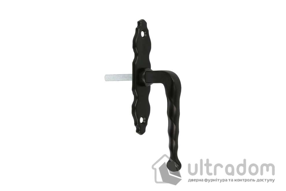 Ручка оконная кованая AMIG мод.121, чёрная (17590)