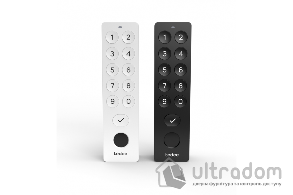 Клавиатура TEDEE с отпечатком пальца и PIN-кодом для умных замков, ,белая