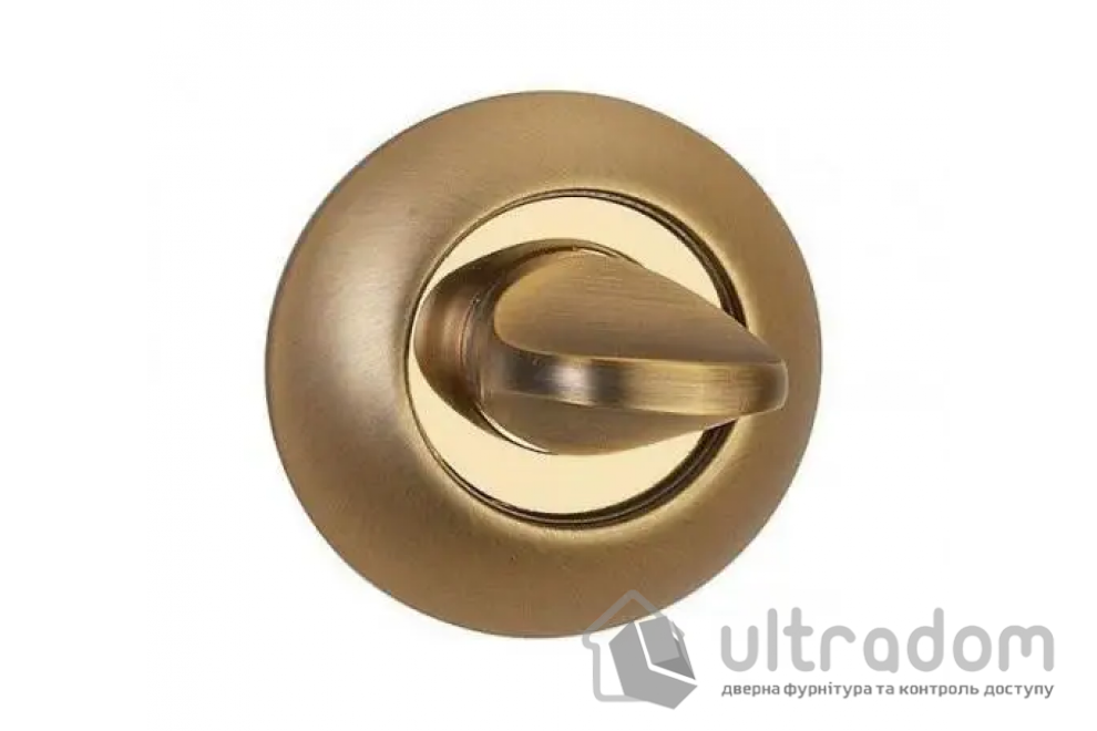 Фиксатор WC SIBA R02 матовый кофе / золото 85 90
