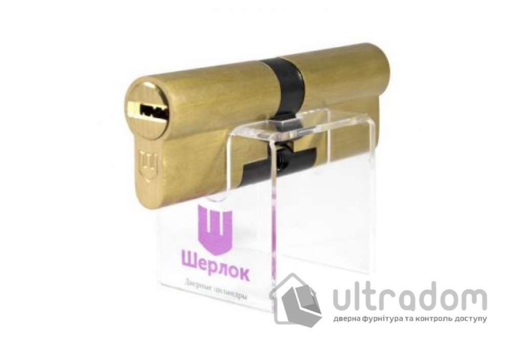 Цилиндр дверной Шерлок Hybrid Key кл-кл. 120 мм