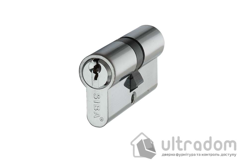 Цилиндр дверной SIBA английский ключ-ключ 83 мм