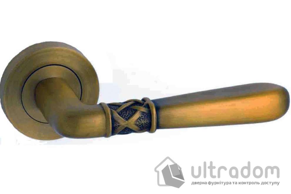 Дверная ручка ORO & ORO LYNX Античная  бронза