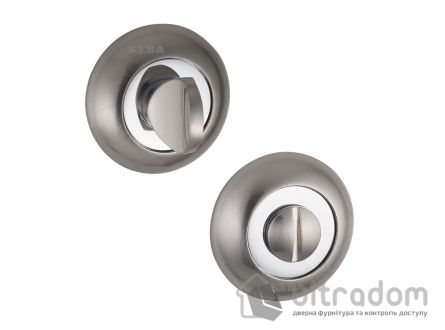 Фиксатор WC SIBA R02 матовый никель - хром 22 07