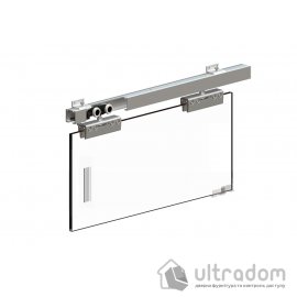 Valcomp Herkules Glass Комплект раздвижной системы для стеклянной двери до 100 кг.