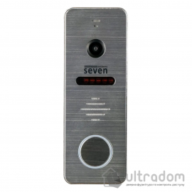 Вызывная панель домофона SEVEN CP-7504 FHD silver