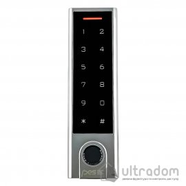 Биометрический контроллер доступа Bluetooth с клавиатурой PES KeyPad slim, серый
