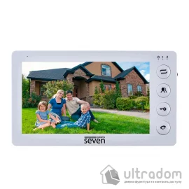 Видеодомофон 7 дюймов SEVEN DP-7573 white