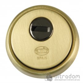 Броненакладка для циліндра AMIG мод.31/33, матова латунь (6360)