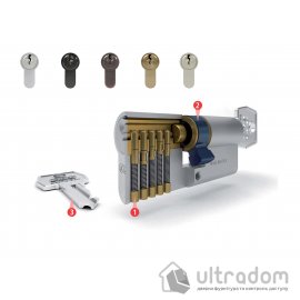 Циліндр замку AGB SCUDO 600 90 мм, ключ-ключ