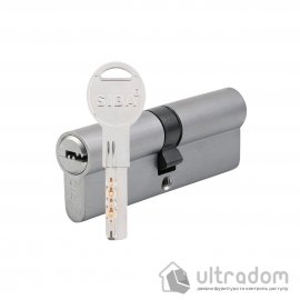 Цилиндр дверной SIBA перфорированный ключ-ключ 100 мм