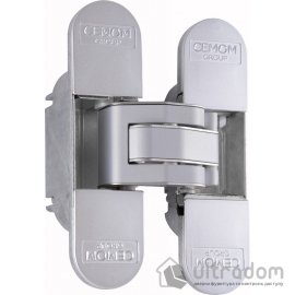 Скрытые петли CEMOM Estetic 80/A матовый хром