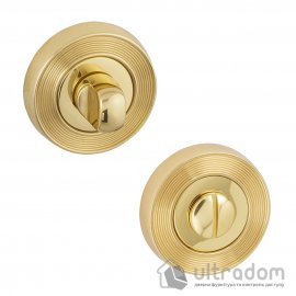 Накладка WC UNIQUE W01 на розетке RО94, полированная латунь (W01RO94-1N)