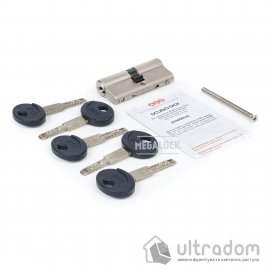 Циліндр AGB SCUDO DCK 90 мм (40/50) ключ/ключ матовий нікель (С10016.35.45)