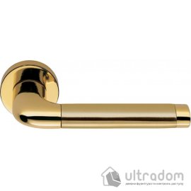 Дверна ручка COLOMBO Taipan LC 11 латунь/матове золото