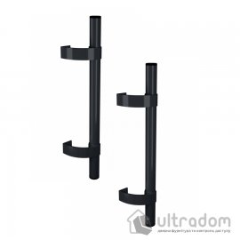 Ручка - скоба офісна ASTEX P-2 L1000 D32 чорна RAL9005 (PL000186)