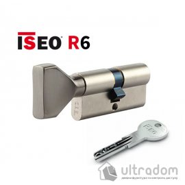 Цилиндр дверной ISEO R6 ключ-тумблер, 60 мм