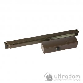 Дверной доводчик GEZE TS 1500 G со скользящей тягой EN1/2, коричневый (TS1500G B)