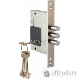 Замок врезной KALE 257 L, дополнительный сувальдный (5 кл.) (257L0000022)