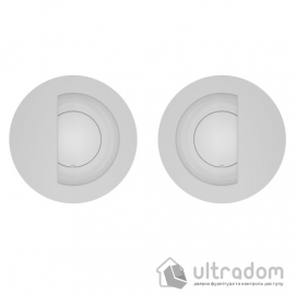 Дверные ручки DND by Martinelli Interna круглые, серебро (IT01-ZSV)