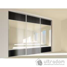 Комплект фурнитуры для шкафа-купе L2700*H2700 Valcomp ARES 3, 3 двери.
