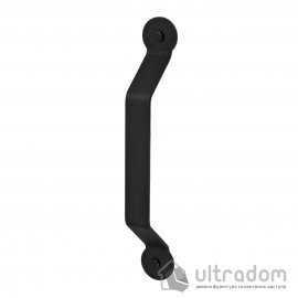 Ручка - скоба MANTION Roc Design TR для подвесной раздвижной системы в стиле LOFT, черная матовая (337-171)