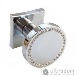 Ручка - кноб ORO & ORO KNOB Хром полированныйSwarovski
