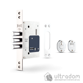 Замок врезной KALE 257 L, дополнительный сувальдный (5 кл.) (257L0000002)