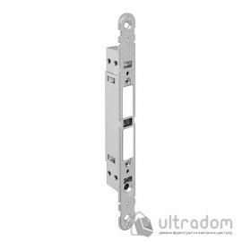 Врезной магнитный замок WC AGB Touch Lock, белый магнит