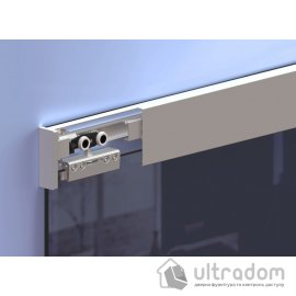 Маскировочная планка для стеклянных дверей Valcomp Herkules GLASS 3010 мм
