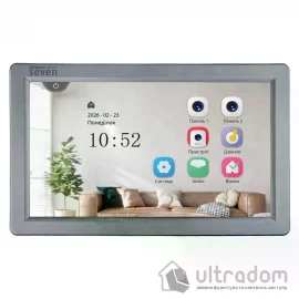 Видеодомофон 7 дюймов SEVEN DP-7570 FHD IPS grey