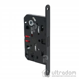 Врезной магнитный замок WC AGB Mediana Polaris XT, 96/50 мм, чёрный