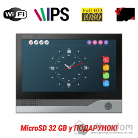 IP-відеодомофон 7 дюймів з Wi-Fi SEVEN DP-7578FHDW - IPS black