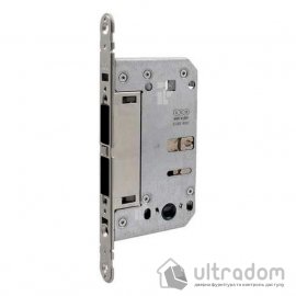 Врезной магнитный замок WC AGB Touch & Close, 18/196 мм, чёрный