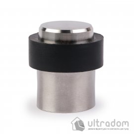 Упор дверной напольный SIBA SB-DS 303, Ø32×46 мм, нержавеющая сталь SS201