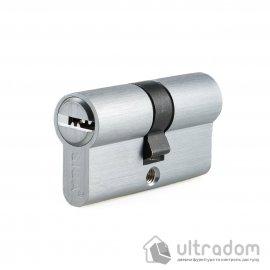 Цилиндр дверной SIBA ключ-ключ 60 мм матовый хром