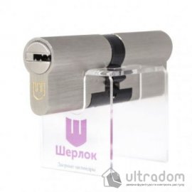 Цилиндр дверной Шерлок Hybrid Key кл-кл. 90 мм