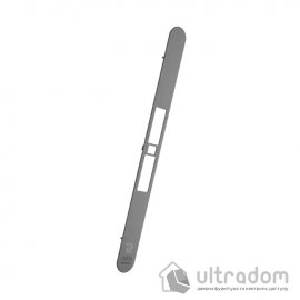 Декоративна накладка для замку AGB Touch & Close, матовий хром (B01120.33.34)