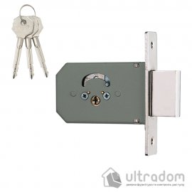 Замок врезной дополнительный SIBA 10156/F 3KEY (10156/F 3KEY)