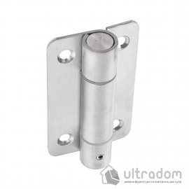 Петля-доводчик SIBA BHG01 для сантехнических кабин WC, 90х52х2 мм, нержавеющая сталь SS304 (BHG01-304)