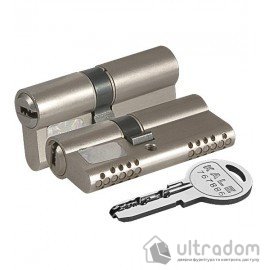 Циліндр дверний KALE 164 OBS B ключ-ключ 70 мм нікель