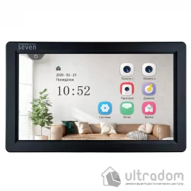 Видеодомофон 7 дюймов SEVEN DP-7570 FHD IPS black