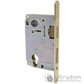 Магнитный межкомнатный замок AGB Centro Focus PZ, 85/50 мм, латунь (B04025.50.03)