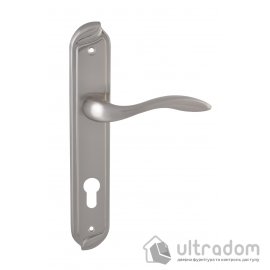 Дверна ручка під ключ (55-85 мм) SIBA Venice, матовий нікель